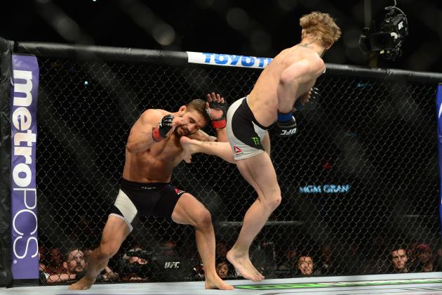 Conor McGregor's Body Shots the Difference in Title Victory