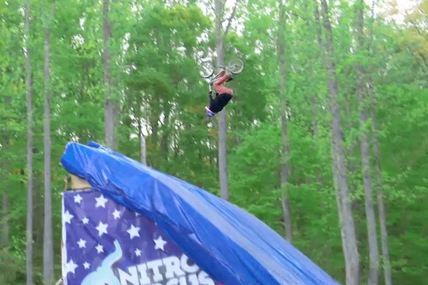 Jed Mildon Lands 1st Quadruple Backflip on BMX Bike, Is a Crazy Person