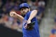Chicago Cubs starting pitcher Jake Arrieta throws during the second inning of the baseball game against the New York Mets at Citi Field, Thursday, July 2, 2015 in New York. (AP Photo/Seth Wenig)