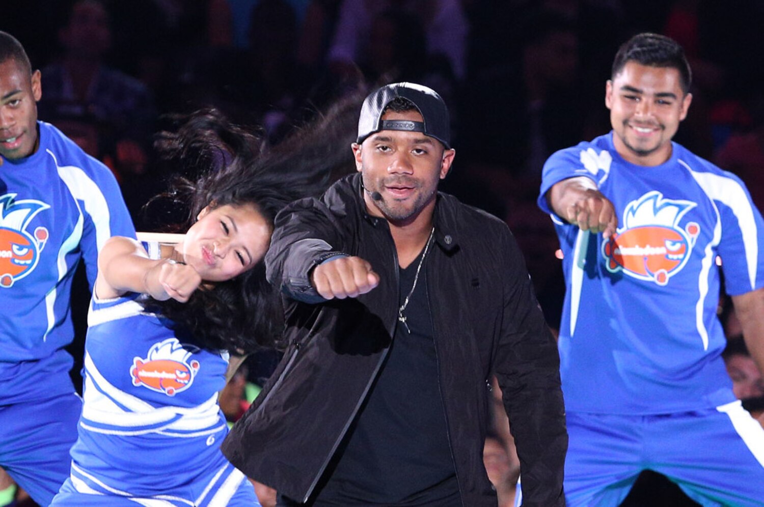 And Now We Watch Russell Wilson Whip Dance and Nae Nae at Kids' Choice ... - Bleacher Report