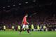 Manchester United's Argentinian midfielder Angel Di Maria is sent off by referee Michael Oliver after Di Maria is penalised for simulation and then sent off after tugging at the referee's back, during the FA Cup quarter-final football match between Manchester United and Arsenal at Old Trafford in Manchester, north west England, on March 9, 2015. AFP PHOTO / OLI SCARFF
RESTRICTED TO EDITORIAL USE. No use with unauthorized audio, video, data, fixture lists, club/league logos or live services. Online in-match use limited to 45 images, no video emulation. No use in betting, games or single club/league/player publications. (Photo credit should read OLI SCARFF/AFP/Getty Images)