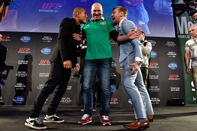 Jose Aldo vs. Conor McGregor Fight Announced: Date, Location and Pr... Jose Aldo vs. Conor McGregor Fight Announced: Date, Location and Pr...