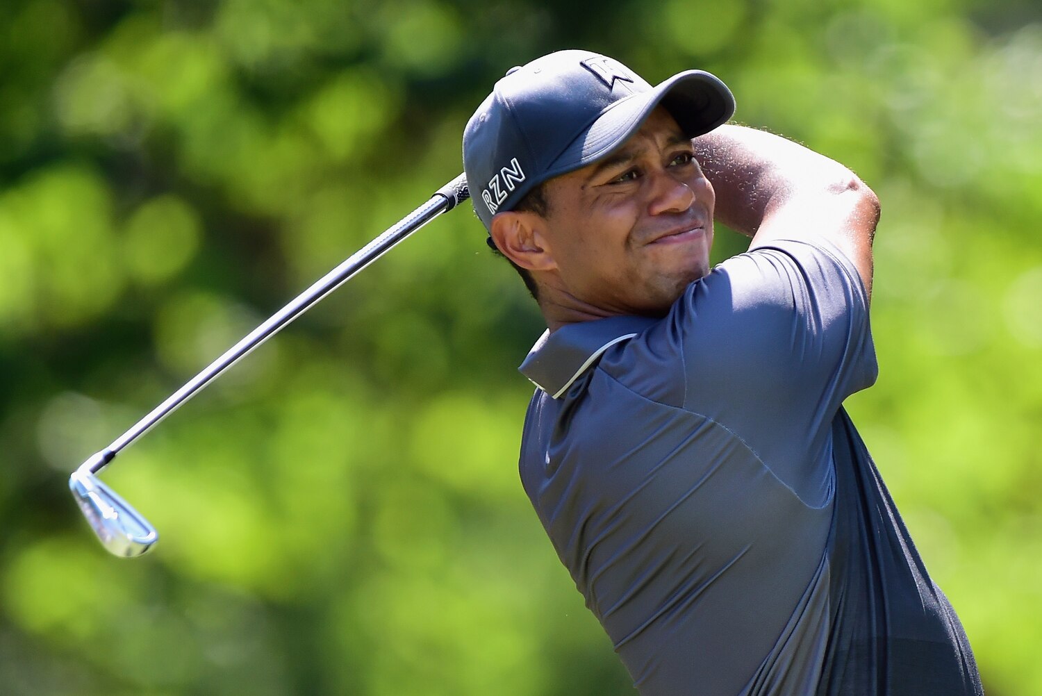Tiger Woods at Wyndham Championship 2015: Saturday's Live Leaderboard
