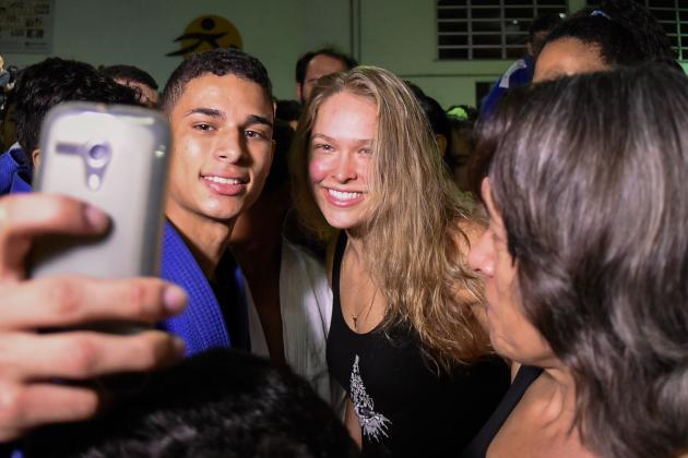 Forget Ronda Rousey: Tate, Holm and 'Cyborg' Come Together to Make Movie