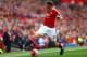 MANCHESTER, ENGLAND - AUGUST 22: Adnan Januzaj of Manchester United in action during the Barclays Premier League match between Manchester United and Newcastle United at Old Trafford on August 22, 2015 in Manchester, United Kingdom. (Photo by Clive Brunskill/Getty Images)