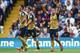 LONDON, ENGLAND - AUGUST 16: Alexis Sanchez of Arsenal celebrates the own goal scored by Damien Delaney of Crystal Palace during the Barclays Premier League match between Crystal Palace and Arsenal at Selhurst Park on August 16, 2015 in London, England. (Photo by Michael Regan/Getty Images)