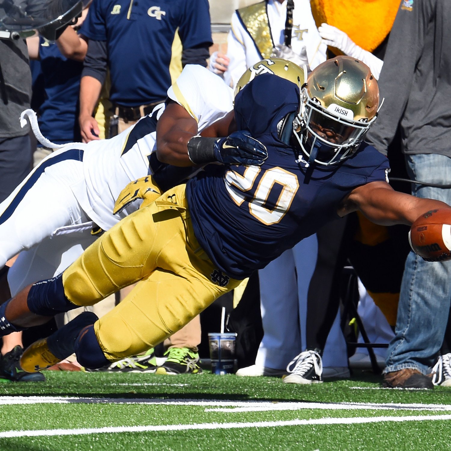 Tech vs. Notre Dame Score, Highlights and Twitter Reaction