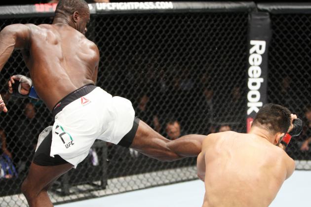 UFC Japan: Watch Uriah Hall's Vicious Spin Kick and Flying Knee That Led to TKO