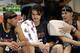 MAITLAND, FL - JULY 10: Jared Dudley #4, Adam Morrison #35 and Jermareo Davidson #33 of the Charlotte Bobcats chat on the bench during the game against the Chicago Bulls at the 2007 Pepsi Pro Summer League at the RDV Sportsplex on July 10, 2007 in Maitland, Florida. NOTE TO USER: User expressly acknowledges and agrees that, by downloading and/or using this Photograph, user is consenting to the terms and conditions of the Getty Images License Agreement. Mandatory Copyright Notice: Copyright 2007 NBAE (Photo by Fernando Medina/NBAE via Getty Images)