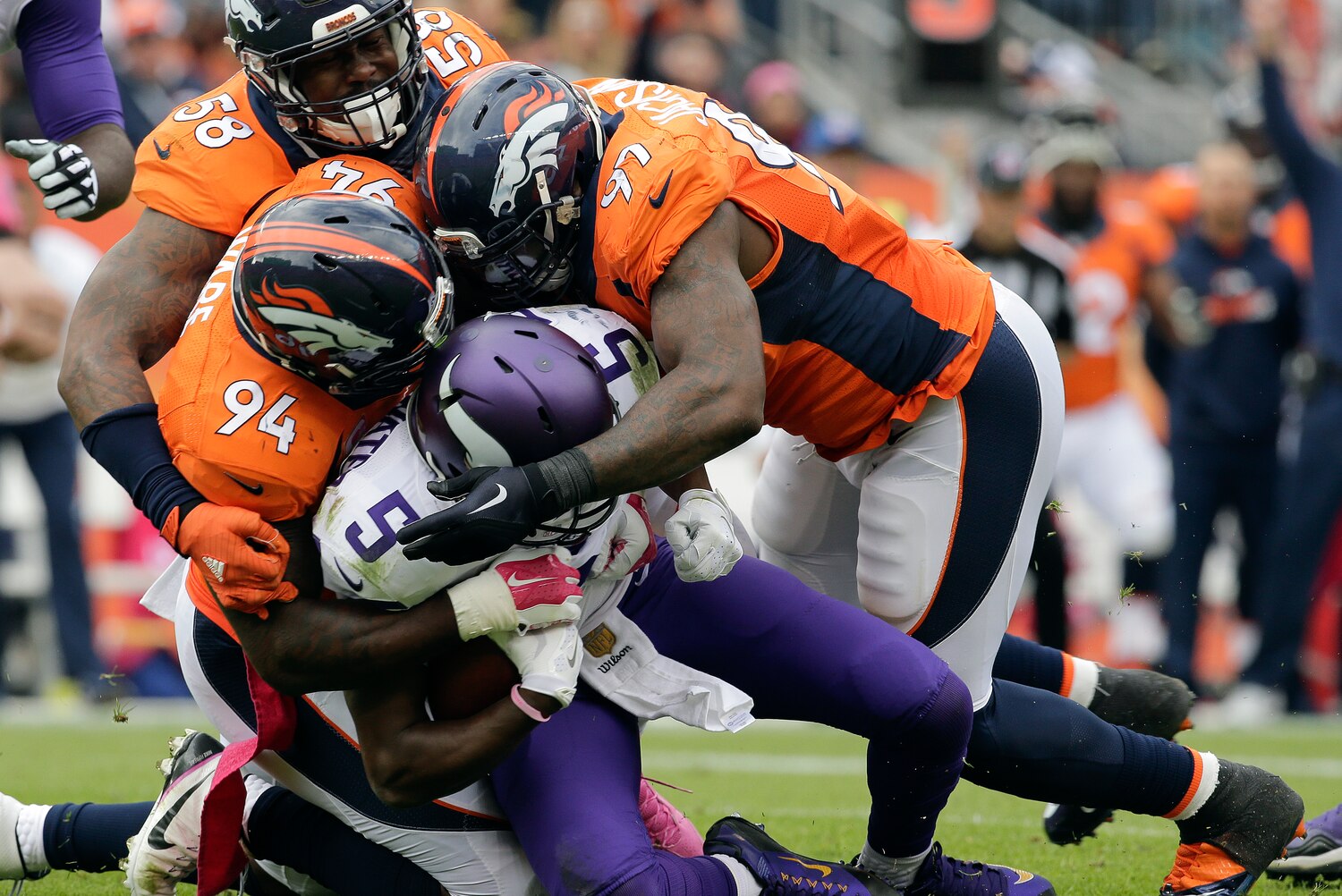 Vikings vs. Broncos Score and Twitter Reaction from 2015