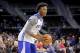 AUBURN HILLS, MI - OCTOBER 3: Stanley Johnson #3 of the Detroit Pistons shoots the ball during an Open Practice on October 3, 2015 at The Palace of Auburn Hills in Auburn Hills, Michigan. NOTE TO USER: User expressly acknowledges and agrees that, by downloading and/or using this photograph, User is consenting to the terms and conditions of the Getty Images License Agreement. Mandatory Copyright Notice: Copyright 2015 NBAE (Photo by Allen Einstein/NBAE via Getty Image)