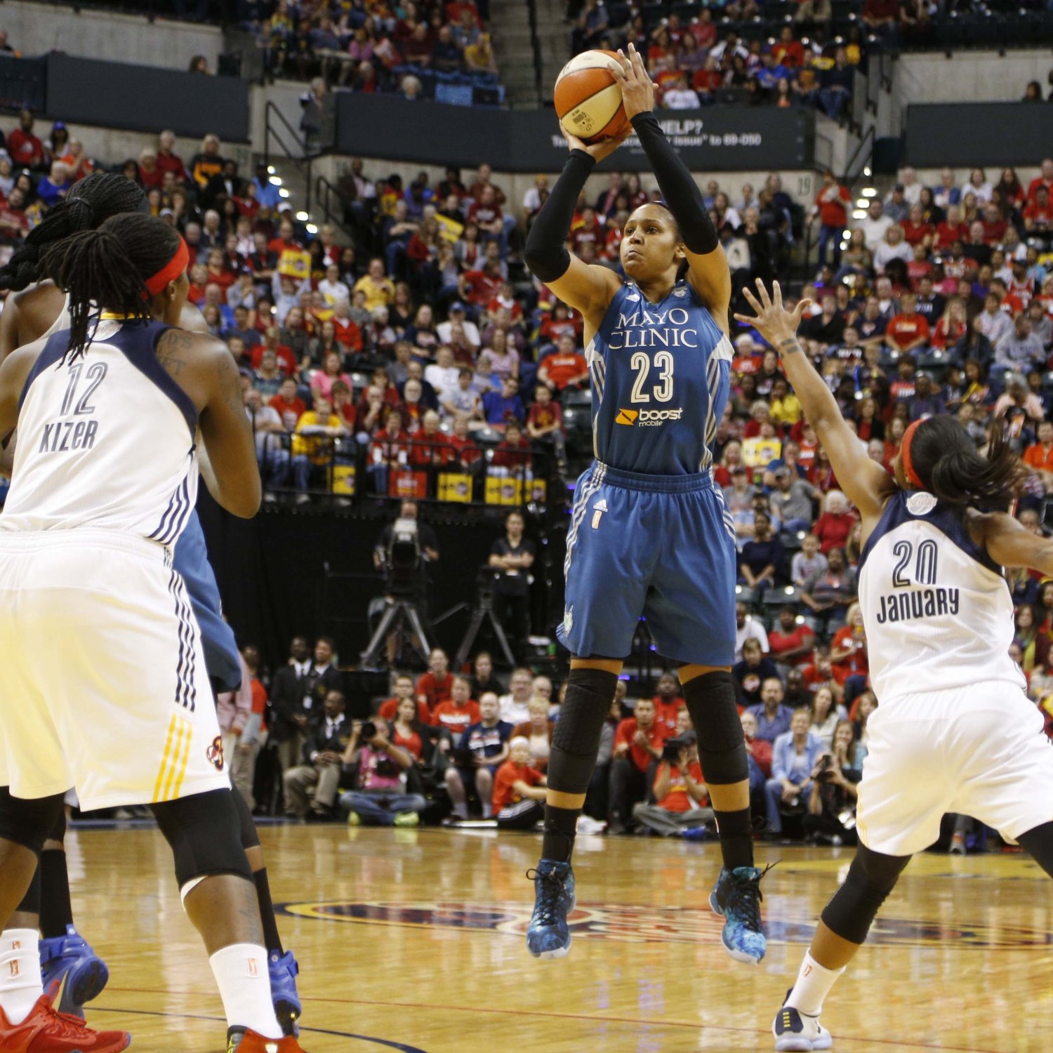 WNBA Finals 2015 Indiana Fever vs. Minnesota Lynx Game 3 Score and