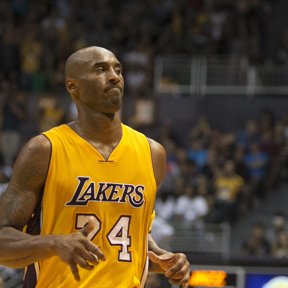 Kobe Bryant Injury: Updates on Lakers Star's Leg and Return | Bleacher Report