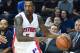 Oct 21, 2015; Auburn Hills, MI, USA; Detroit Pistons guard Kentavious Caldwell-Pope (5) during the game against the Charlotte Hornets at The Palace of Auburn Hills. Mandatory Credit: Tim Fuller-USA TODAY Sports