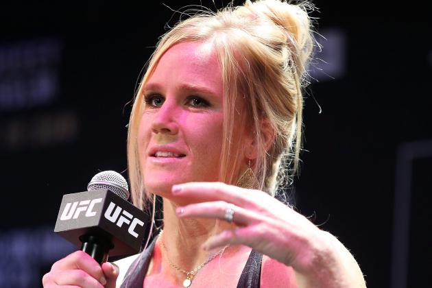 UFC 193: Facing Tough Odds and Tougher Questions, Holly Holm Keeps a Brave Face