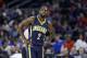 Indiana Pacers guard Rodney Stuckey (2) is seen during the second half of an NBA basketball game against the Detroit Pistons, Tuesday, Nov. 3, 2015, in Auburn Hills, Mich. (AP Photo/Carlos Osorio)