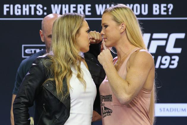 UFC 193 Fight Card: Odds, Projected Winner for Rousey vs. Holm and Top Fights