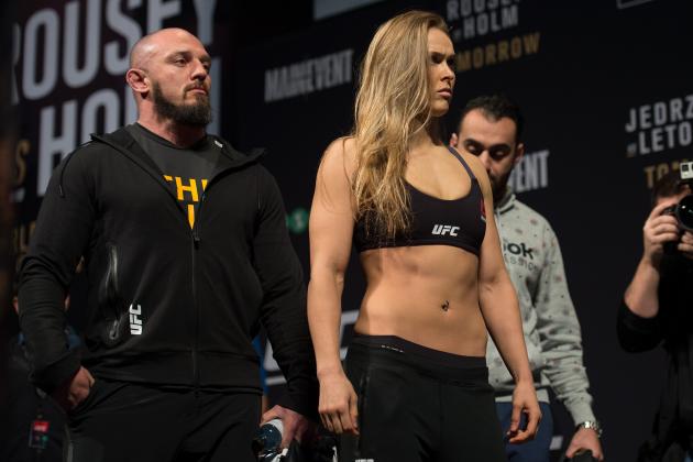 Rousey vs. Holm: Latest Comments, Weigh-in Info and Predictions for UFC 193