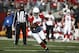 Arizona Cardinals running back Chris Johnson (23) against the San Francisco 49ers during the first half of an NFL football game in Santa Clara, Calif., Sunday, Nov. 29, 2015. (AP Photo/Tony Avelar)