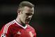 Manchester United's Wayne Rooney reacts after the Champions League group B soccer match between Manchester United and PSV Eindhoven at Old Trafford Stadium in Manchester, England, Wednesday, Nov. 25, 2015. The match ended 0-0. (AP Photo/Jon Super)