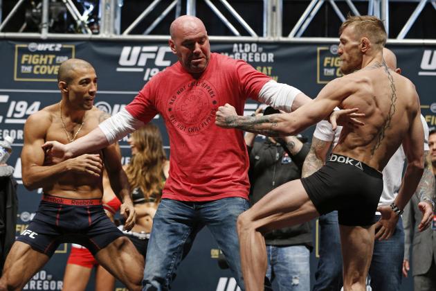 Aldo vs. McGregor: Latest Comments, Weigh-in Info and Predictions for UFC 194