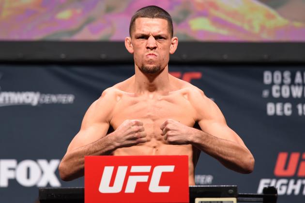 Nate Diaz Boxes Up Michael Johnson, Tears into Conor McGregor at UFC on Fox 17