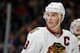 LOS ANGELES, CA - NOVEMBER 28: Jonathan Toews #19 of the Chicago Blackhawks waits for play to begin during a game against the Los Angeles Kings at Staples Center on November 28, 2015 in Los Angeles, California. (Photo by Sean M. Haffey/Getty Images)