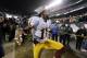 Washington Redskins' DeSean Jackson reacts as he walks off the field after an NFL football game against the Philadelphia Eagles, Saturday, Dec. 26, 2015, in Philadelphia. Washington won 38-24. (AP Photo/Matt Rourke)