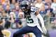 Dec 13, 2015; Baltimore, MD, USA; Seattle Seahawks cornerback Richard Sherman (25) stands over the ball after it bounces into the end zone for a touchback during the game against the Baltimore Ravens at M&T Bank Stadium. Mandatory Credit: Evan Habeeb-USA TODAY Sports