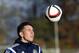 Denmark's Pierre-Emile Hojbjerg, in action during training ahead of the Euro 2016 play-off soccer match Sweden vs. Denmark in Elsinore Denmark on Thursday Nov. 12, 2015. (AP Photo/Lars Poulsen via Polfoto) DENMARK OUT