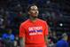 Dec 26, 2015; Auburn Hills, MI, USA; Detroit Pistons guard Brandon Jennings (7) before the game against the Boston Celtics at The Palace of Auburn Hills. Mandatory Credit: Tim Fuller-USA TODAY Sports