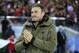 FC Barcelona's coach Luis Enrique arrives for the final match against River Plate at the FIFA Club World Cup soccer tournament in Yokohama, near Tokyo, Sunday, Dec. 20, 2015. (AP Photo/Shuji Kajiyama)