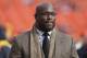 Cleveland Browns general manager Ray Farmer watches before an NFL football game between the Cincinnati Bengals and the Cleveland Browns, Sunday, Dec. 6, 2015, in Cleveland. (AP Photo/Ron Schwane)