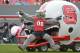 RALEIGH, NC - NOVEMBER 28: North Carolina State Wolfpack mascots Mr. Wuf and Miss Wuf perform during their game against the North Carolina Tar Heels at Carter-Finley Stadium on November 28, 2015 in Raleigh, North Carolina. North Carolina won 45-34. (Photo by Grant Halverson/Getty Images)