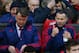 MANCHESTER, ENGLAND - JANUARY 02: Louis van Gaal Manager and assistant manager Ryan Giggs are seen on the bench prior to the Barclays Premier League match between Manchester United and Swansea City at Old Trafford on January 2, 2016 in Manchester, England. (Photo by Clive Brunskill/Getty Images)