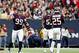 Jan 3, 2016; Houston, TX, USA; Houston Texans defensive end J.J. Watt (99) reacts during the first quarter against the Jacksonville Jaguars at NRG Stadium. Mandatory Credit: Kevin Jairaj-USA TODAY Sports