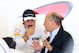 SHANGHAI, CHINA - APRIL 11: Fernando Alonso of Spain and McLaren Honda speaks with Chairman and Chief Executive Officer of McLaren Group Ron Dennis in the garage during final practice for the Formula One Grand Prix of China at Shanghai International Circuit on April 11, 2015 in Shanghai, China. (Photo by Dan Istitene/Getty Images)