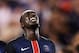 PSG's forward Jean-Kevin Augustin celebrates after scoring against Fiorentina during their International Champions Cup match at the Red Bull Arena in Harrison, New Jersey, on July 21, 2015. PSG defeated Fiorentina 4-2. AFP PHOTO/JEWEL SAMAD (Photo credit should read JEWEL SAMAD/AFP/Getty Images)