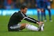 LONDON, ENGLAND - JANUARY 03: Eden Hazard of Chelsea sits injured before being substituted during the Barclays Premier League match between Crystal Palace and Chelsea at Selhurst Park on January 3, 2016 in London, England. (Photo by Catherine Ivill - AMA/Getty Images)