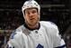 UNIONDALE, NY - FEBRUARY 12: David Clarkson #71 of the Toronto Maple Leafs skates against the New York Islanders at the Nassau Veterans Memorial Coliseum on February 12, 2015 in Uniondale, New York. The Islanders defeated the Maple Leafs 3-2. (Photo by Bruce Bennett/Getty Images)
