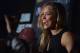 Ronda Rousey of the US talks to the press before a face-off for the UFC fight in Melbourne on November 13, 2015. Over 55,000 are expected to attend the UFC fight between Rousey and compatriot Holly Holm in Melbourne on November 15. RESTRICTED TO EDITORIAL USE NO ADVERTISING USE NO PROMOTIONAL USE NO MERCHANDISING USE AFP PHOTO/Paul CROCK (Photo credit should read PAUL CROCK/AFP/Getty Images)
