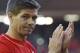 Liverpool's Steven Gerrard acknowledges the crowd after the English Premier League soccer match between Liverpool and Crystal Palace at Anfield Stadium, Liverpool, England, Saturday, May 16, 2015. Gerard played his final home match for Liverpool on Saturday at Anfield after over 700 appearances for the club, before he moves to MLS team LA Galaxy. (AP Photo/Jon Super)