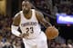Cleveland Cavaliers' LeBron James drives to the basket in the first half of an NBA basketball game against the Toronto Raptors, Monday, Jan. 4, 2016, in Cleveland. (AP Photo/Tony Dejak)