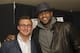 IMAGE DISTRIBUTED FOR STARZ ENTERTAINMENT - Johnny Manziel, left and LeBron James are shown, at the Starz screening of