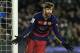 Barcelona's defender Gerard Pique celebrates after scoring during the Spanish Copa del Rey (King's Cup) round of 16 first leg football match FC Barcelona vs RCD Espanyol at the Camp Nou stadium in Barcelona on January 6, 2016. AFP PHOTO/ PAU BARRENA / AFP / PAU BARRENA (Photo credit should read PAU BARRENA/AFP/Getty Images)