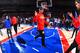 PHILADELPHIA,PA - JANUARY 7: Kyle Korver #26 of the Atlanta Hawks comes out to the crowd against the Philadelphia 76ers at Wells Fargo Center on January 7, 2015 in Philadelphia, Pennsylvania NOTE TO USER: User expressly acknowledges and agrees that, by downloading and/or using this Photograph, user is consenting to the terms and conditions of the Getty Images License Agreement. Mandatory Copyright Notice: Copyright 2016 NBAE (Photo by Jesse D. Garrabrant/NBAE via Getty Images)