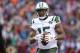 ORCHARD PARK, NY - JANUARY 03: Brandon Marshall #15 of the New York Jets runs after making a reception during the second half against the Buffalo Bills at Ralph Wilson Stadium on January 03, 2016 in Orchard Park, New York. (Photo by Jerome Davis/Getty Images)