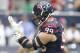 HOUSTON, TX - JANUARY 03: J.J. Watt #99 of the Houston Texans celebrates after making a sack against the Jacksonville Jaguars in the first quarter on January 3, 2016 at NRG Stadium in Houston, Texas. (Photo by Bob Levey/Getty Images)