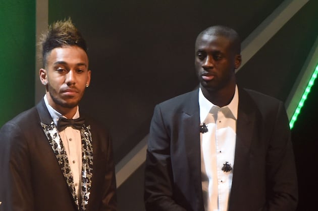 Resultado de imagen para Pierre-Emerick Aubameyang y yaya toure