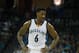 Dec 26, 2015; Charlotte, NC, USA; Memphis Grizzlies guard Mario Chalmers (6) stands on the court during the second half against the Charlotte Hornets at Time Warner Cable Arena. The Hornets defeated the Grizzlies 98-92. Mandatory Credit: Jeremy Brevard-USA TODAY Sports
